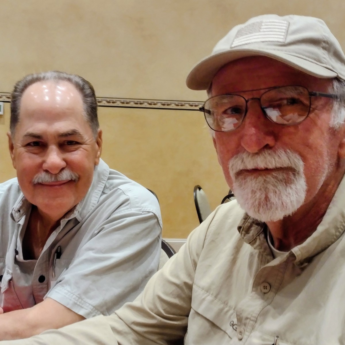 Marvin and Chris Ringstaff, flintknapper extraordinaire